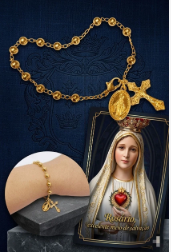 Terço Pulseira com a Medalha Milagrosa